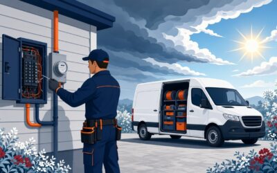 How Do You Prepare Electrical Service Vans for Storm Season?