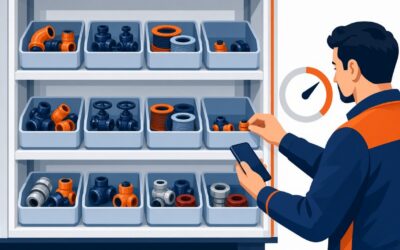 How Do You Set Min and Max Levels for Service Truck Inventory?