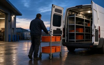 How Do You Set Up a Stockroom for Fast Truck Restocking?