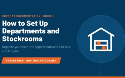 How to Set Up Departments and Stockrooms