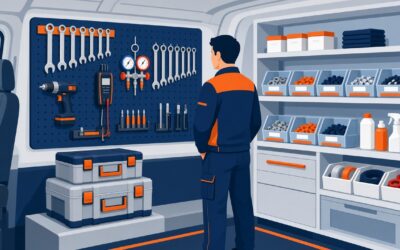 Should You Track Tools and Parts the Same Way on Service Trucks?